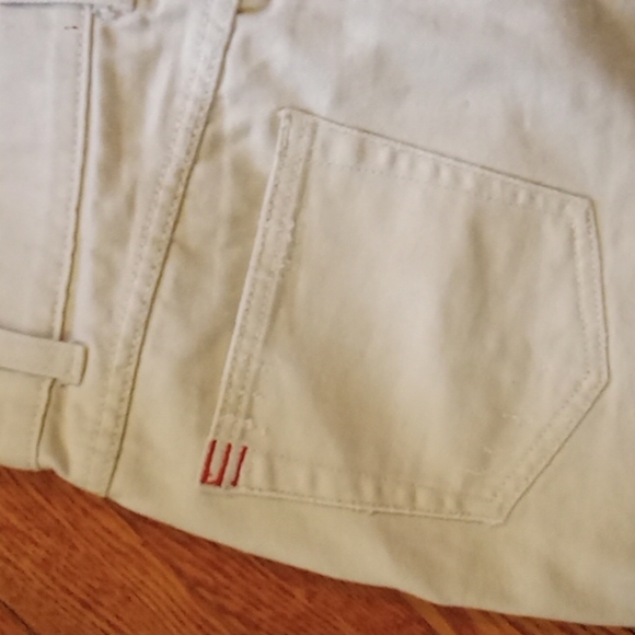 BDG tan destroyed denim skirt - Picture 3 of 6